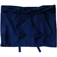 Фартук короткий синий