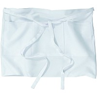 Фартук короткий белый