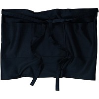 Фартук короткий чёрный