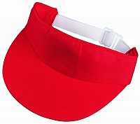 Козырек от солнца красный