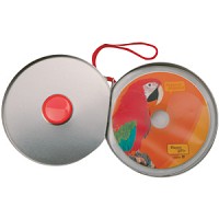 CD- холдер для 10 дисков Красный