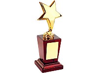 Награда «Звезда» на постаменте Gold