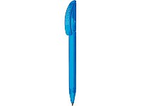 Ручка шариковая полупрозрачная Prodir модель DS3 TFF голубая