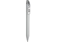  Ручка шариковая Prodir модель DS3 TAA серебристая глянцевый металлик