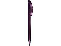 Ручка шариковая Prodir модель DS3 TOO глянцевый металлик фиолетовая