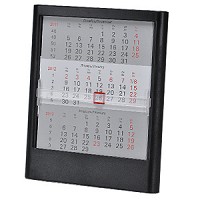 Календарь настольный на 2 года Т1 (Black)