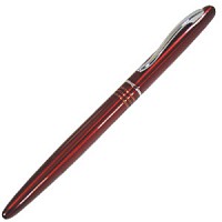GLANCE, ручка-роллер  Chrome/Red