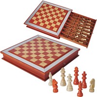 Шахматы с выдвигающимся ящиком 