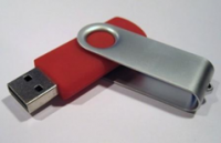 USB Красная Выкидушка 2Gb