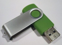 USB Зеленая выкидушка 2Gb