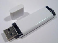 USB Белая плоская 2Gb