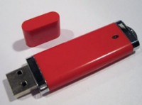 USB Красня плоская 2Gb