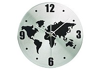 Часы настенные с картой мира 