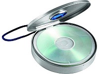 Футляр для 10 CD-дисков с хлястиком для ношения на руке Blue Button