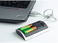 Зарядное устройство для аккумуляторов АА и ААА, работающее от USB