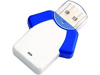Флеш-карта USB 2.0 на 4 GB PIN BLUE