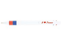 Ручка шариковая «Бэйсик» в цветах российского флага