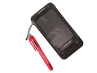 Ручка-подвеска на мобильный телефон красная