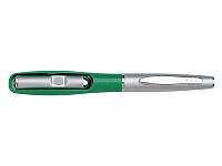 Ручка шариковая с фонариком и магнитом. Фонарик можно использовать в качестве подсветки при письме green