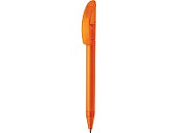 Ручка шариковая полупрозрачная Prodir модель DS3 TFF оранжевая