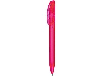 Ручка шариковая полупрозрачная Prodir модель DS3 TFF розовая