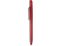 Ручка шариковая полупрозрачная Prodir модель DS4 PFTF красная