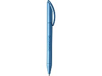 Ручка шариковая Prodir модель DS3 TVV голубой металлик