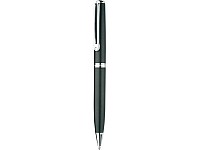 Ручка шариковая Inoxcrom модель Wall Street Titanium черная с серебром