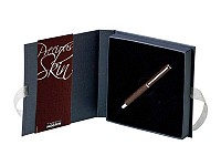 Ручка роллер Inoxcrom модель Poeme Lizard Brown в подарочной коробке