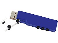 Флеш-карта USB 2.0 на 4 Gb в форме фуры blue