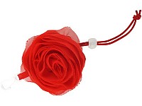 Сумка для шопинга складная в чехле в виде розы RED