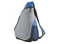 Рюкзак на одно плечо с 1 отделением и 2 сетчатыми карманами Blue