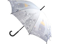 Зонт-трость полуавтоматический «Москва– Санкт-Петербург»