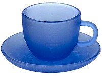 Чайная пара: чашка на 180 мл с блюдцем Gl Color