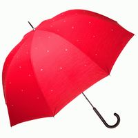 Зонт LEA с кристаллами Сваровски, красный