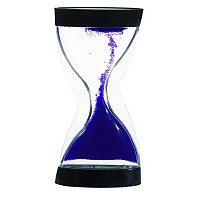 Часы песочные декоративные фиолетовые