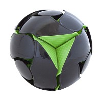 Мяч-трансформер магический чёрно-зелёный