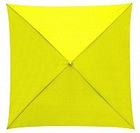 Зонт квадратный, жёлтый